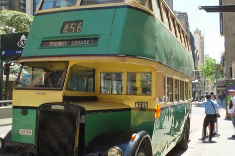 Antique bus rides are part of admission