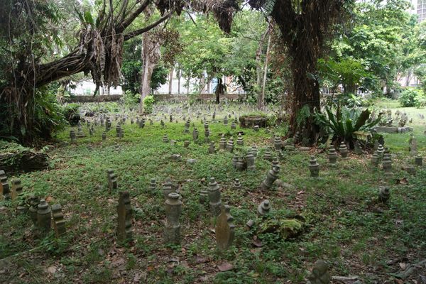 Malay burial plot