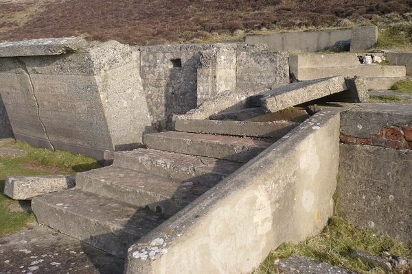 Radar station ruins