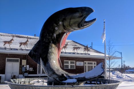 National Trout Memorial.