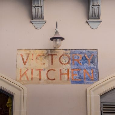 The Victory Kitchen Sign.