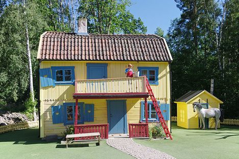 Pippi Longstocking's House.