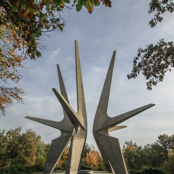 Kosmaj Monument in Koracica, Serbia