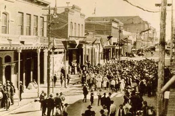 Virginia City, Nevada, was founded in 1859 as a mining boomtown.