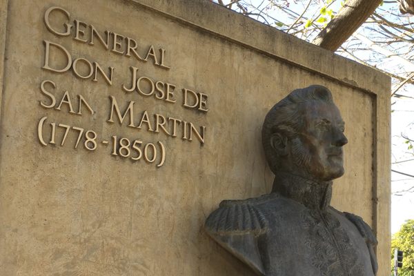 “Father of the Nation” of Argentina, Chile, and Peru.