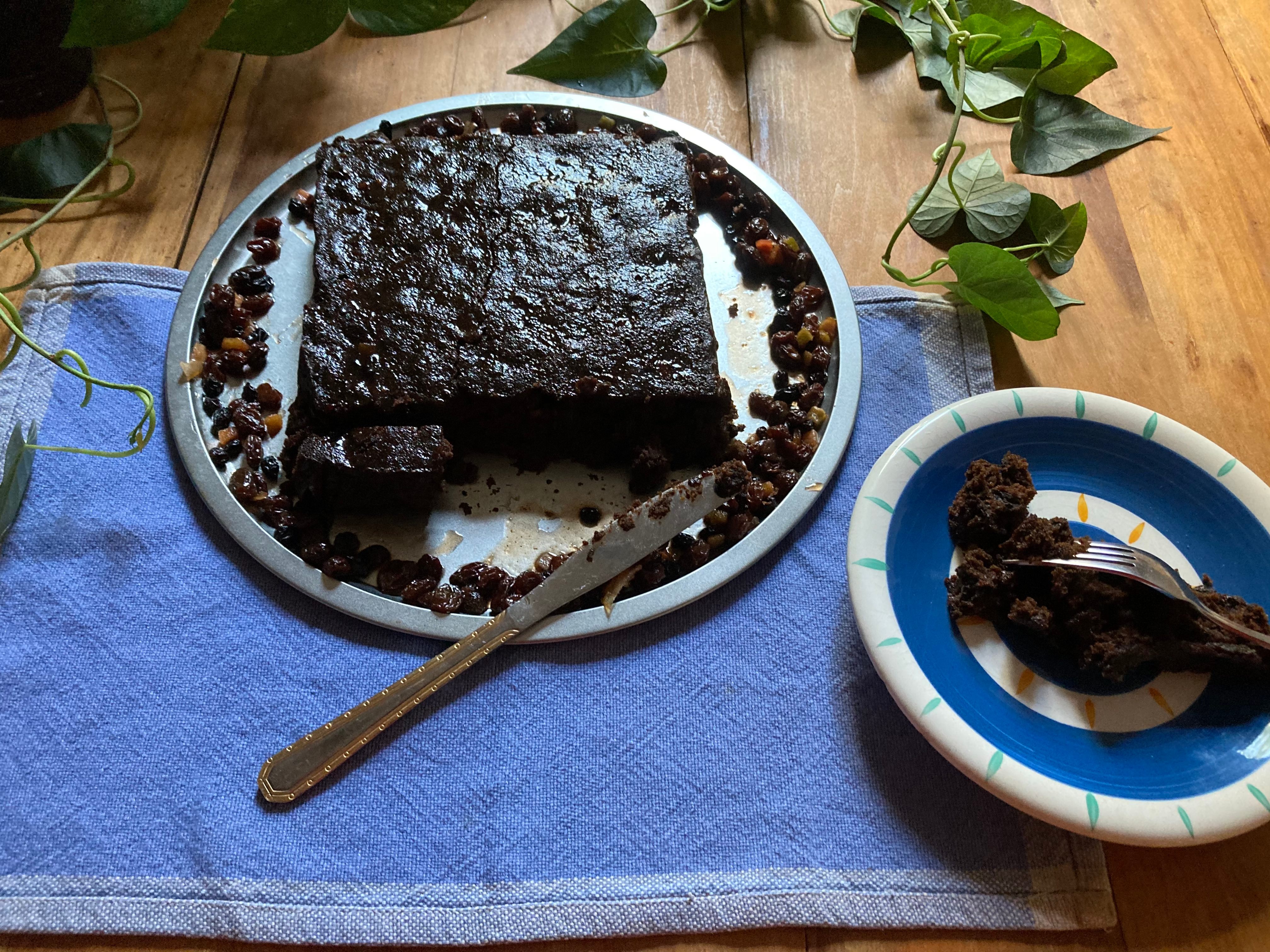 Nanny's Black Midnight Cake