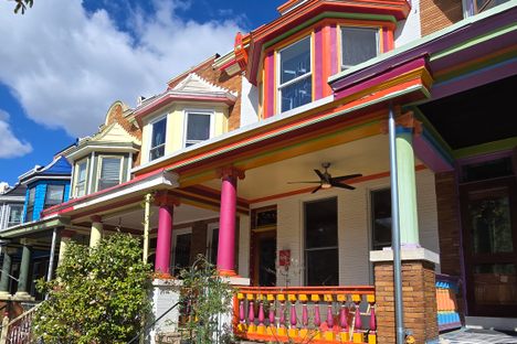 Baltimore’s Painted Ladies