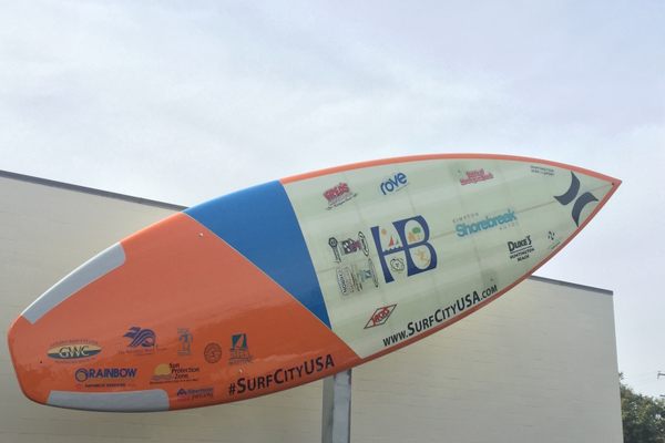 The Biggest Board at the International Surfing Museum