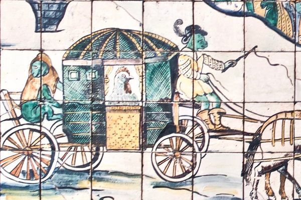 History of Lisbon Mural – Lisbon, Portugal - Atlas Obscura