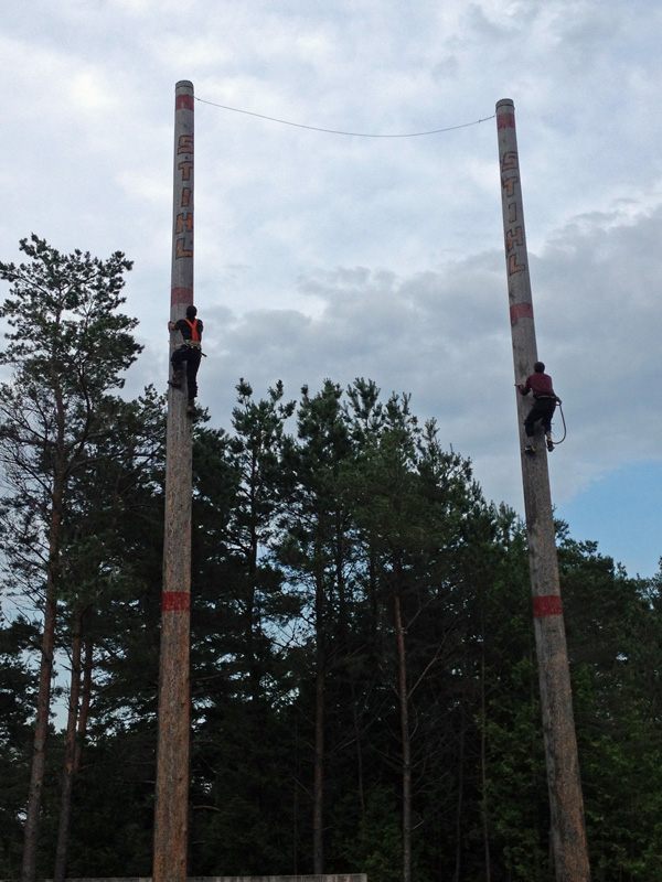 Jack Pine Lumberjack Shows Mackinaw City, Michigan Atlas Obscura