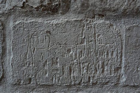 Graffiti of Old St. Paul's Cathedral.