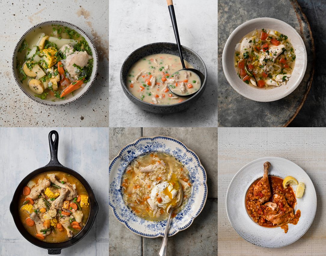 A selection of soups from <em>The Chicken Soup Manifesto</em>.