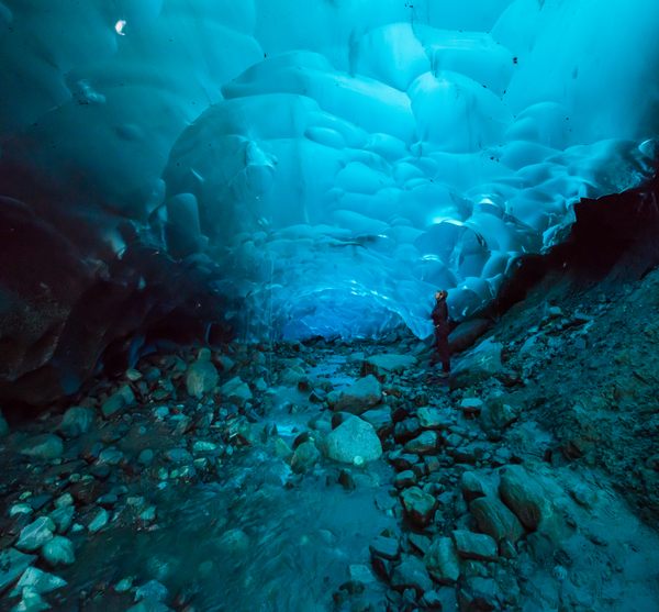 Your Chance to Walk Through These Gorgeous Glacier Caves May Not