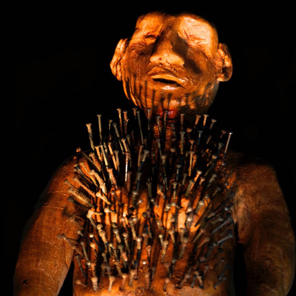 A nail man poppet.