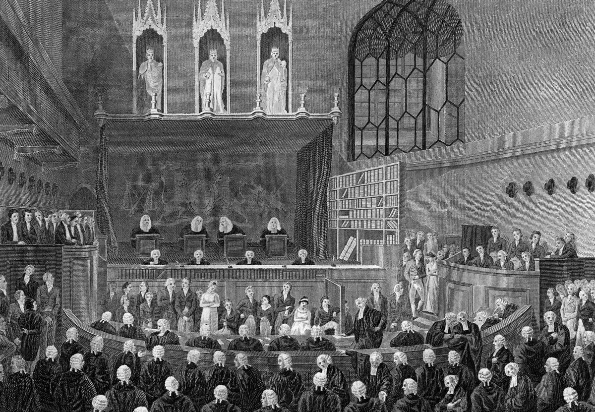 <em>The Court of the King's Bench, Westminster</em>, 1804.