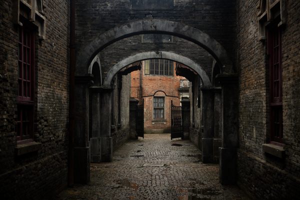 Alley, Shanghai FIlm Park.