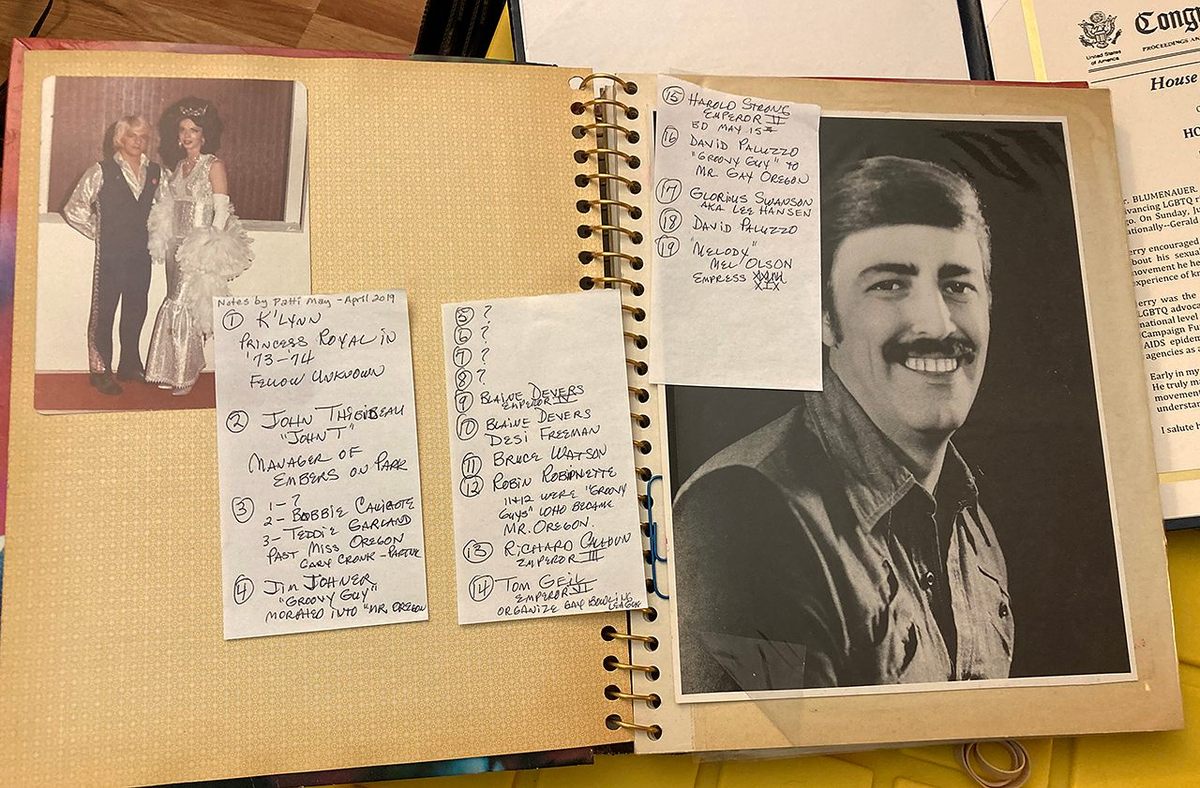 An important piece of queer history in the Pacific Northwest: scrapbooks of Jerry Weller, the late activist who helped lead the 1970s gay liberation movement. 