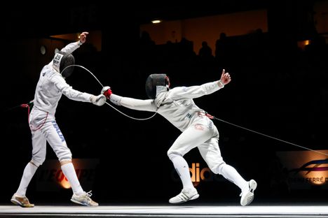 The Long History Behind Fencers' Hit-Detecting Electrified Gear