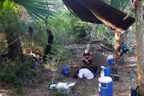 Excavations conducted after the lidar survey revealed the extent of the bead-making village.