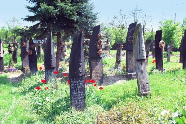 Szatmárcseke Calvinist Cemetery.