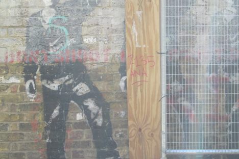 Banksy's 'Designated Graffiti Area'