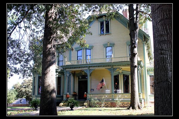 Exterior of the Clayton House.