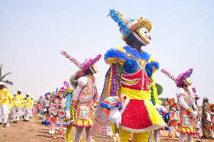In Ghana, the New Year Starts With a Fancy Dress Masquerade