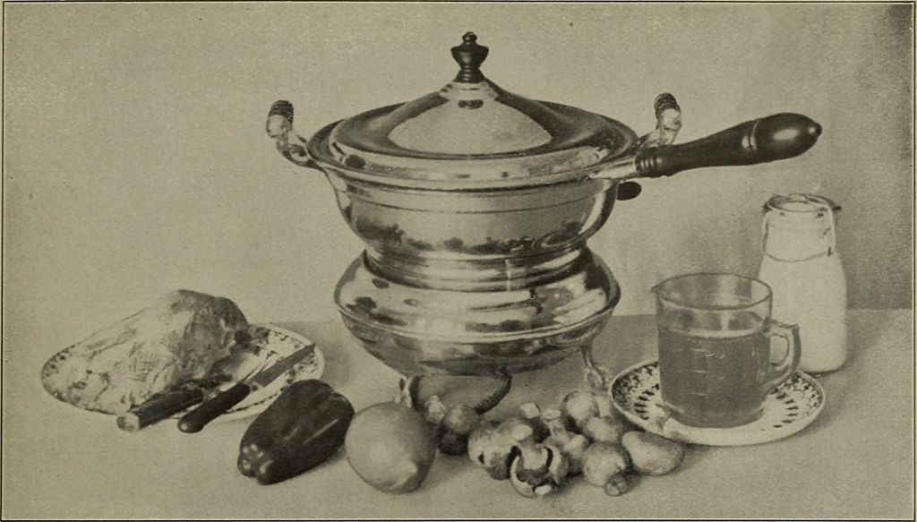 All the ingredients needed to make chicken <em>à la King.</em>