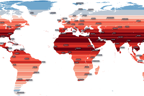 In 100 years, the colors on this map might swap.
