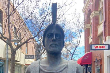 King Leonidas Statue