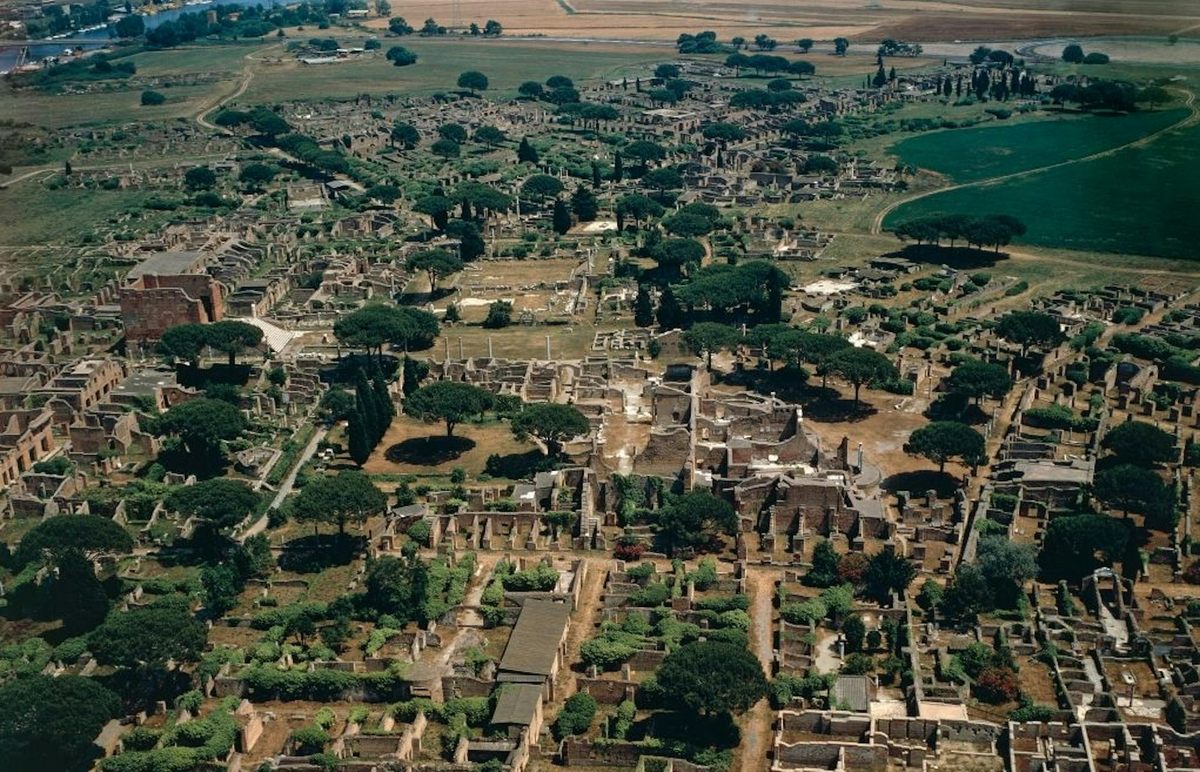 Some of the survivors resettled in Ostia, a port city north of Pompeii.