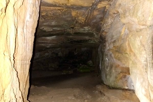 One of the main cave entrances