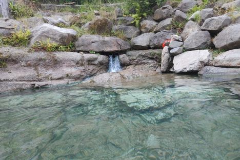 Beautiful warm, clear water!