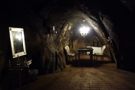 The hotel suite