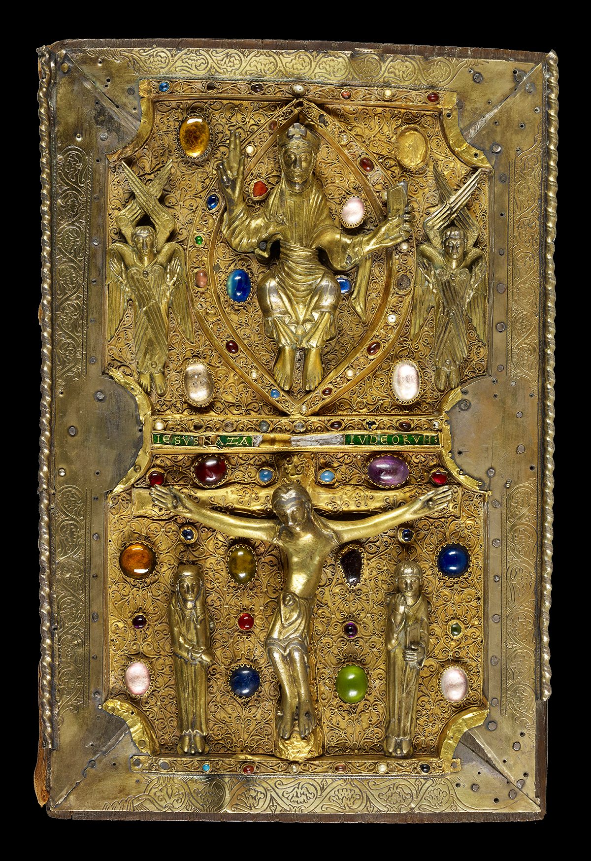 Jeweled cover, <em>Gospels of Judith of Flanders</em>, c. 1050.