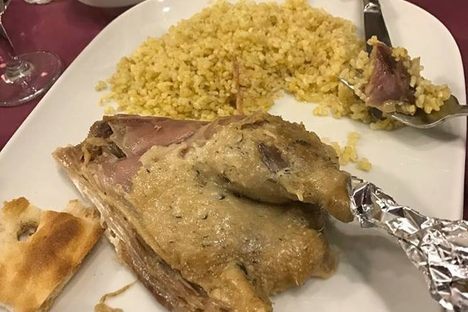 Kars Goose With Bulgur Wheat