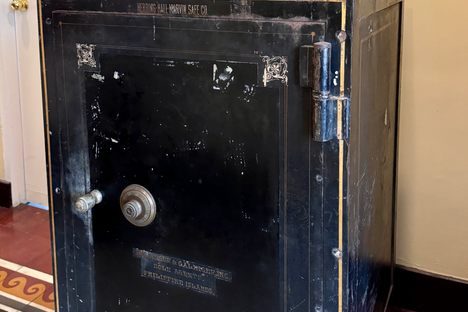 The vault which safeguard the Jewish refugee plan.
