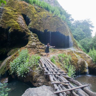"The Umbrella" at the base of the gorge 