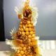 Ornate confectionary decorates this New Year's croquembouche.