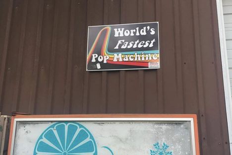 The world's fastest pop machine.