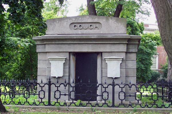 The tomb was built in the 1850s.