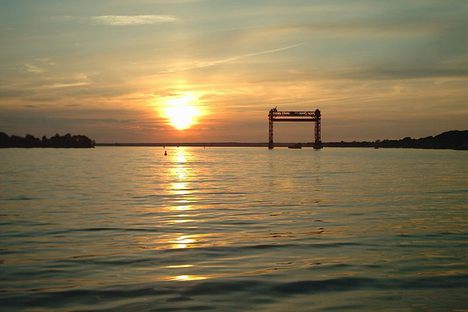 Karnin Vertical Lift Bridge