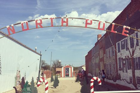 The North Pole in August.