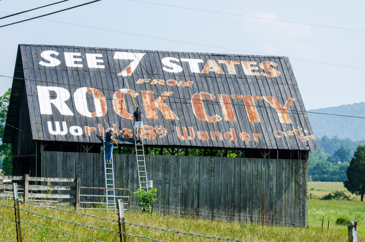 Rock City has undertaken a new initiative to preserve some of the remaining barns.