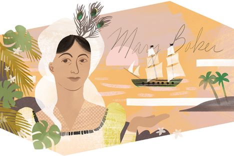 Mary Baker pretended to be a princess and ended up selling leeches.