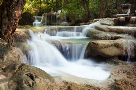 Erawan Cascading Waterfalls and Caves