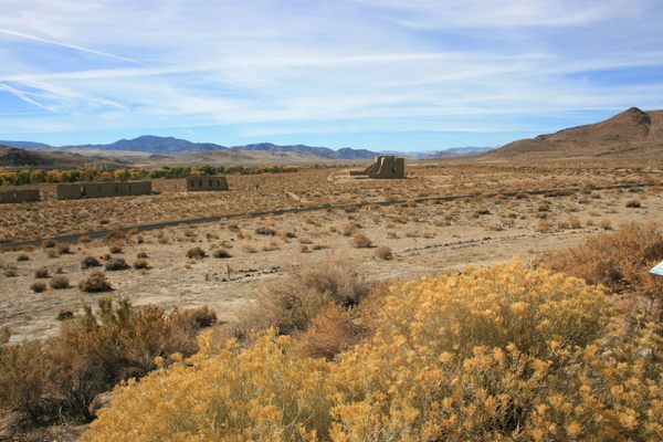 View of Ft. Churchill, looking northwest from the Visitor Center.