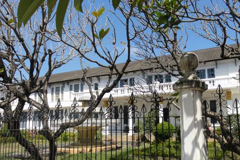 The Lao National History Museum is located in the former French governor's mansion, built in 1925.