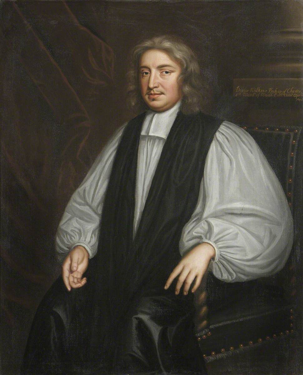 Dr. John Wilkins, c. 1670.