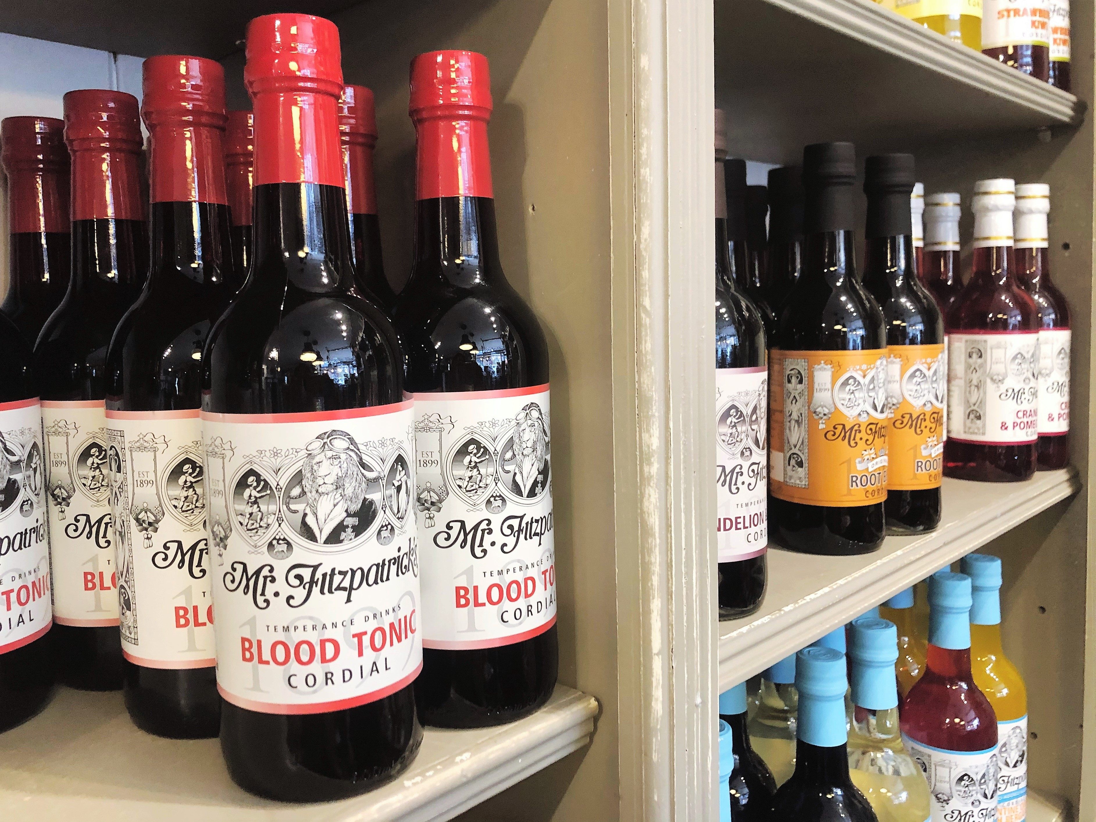 Today, there's renewed interest in Mr Fitzpatrick's herbal tonics.
